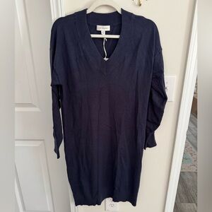 Free Assembly v neck sweater dress
